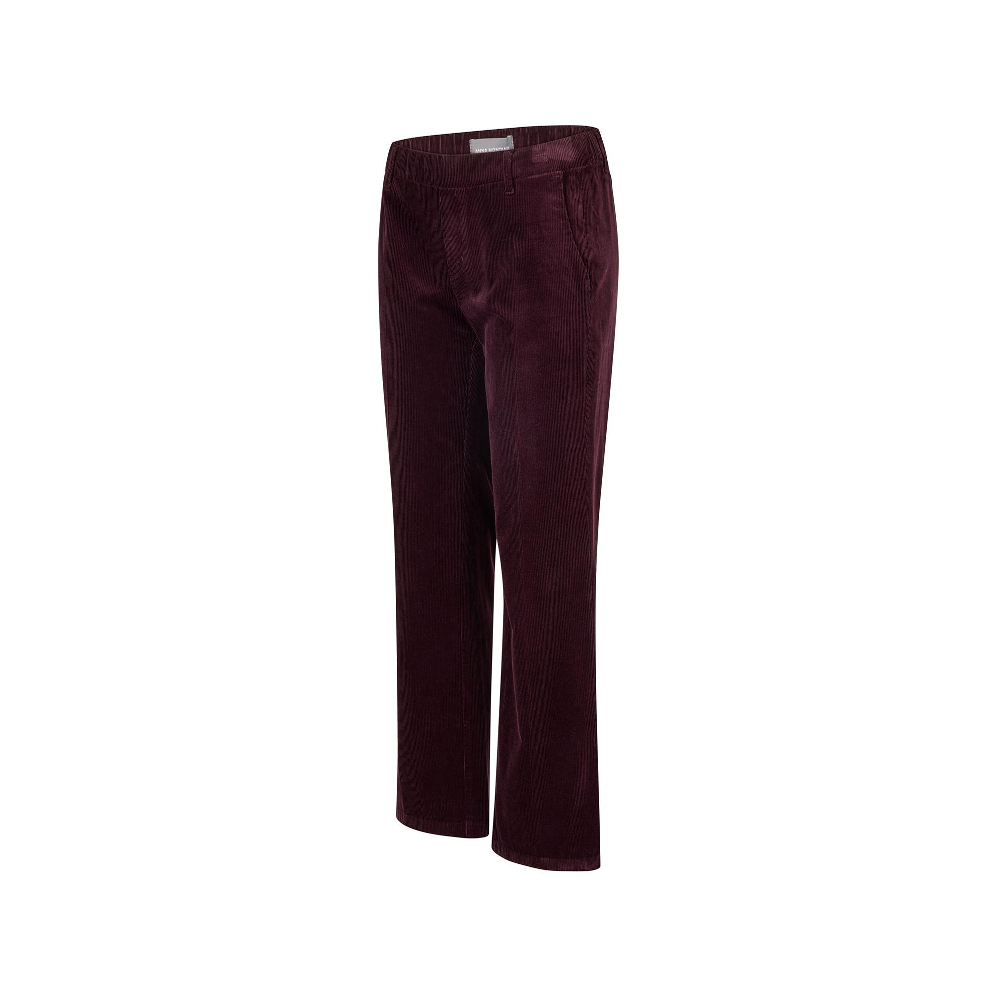 ANNA MONTANA Pantalon en velours côtelé Regular Fit  
