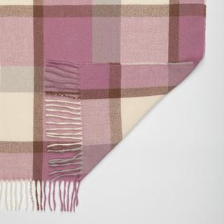 Manor Woman Sciarpa a quadri con frange  