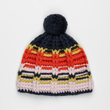 Manor Woman Berretto in maglia con pompon  