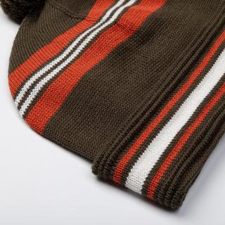 Manor Woman Berretto a Righe con Pompon  