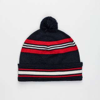 Manor Woman Berretto a Righe con Pompon  