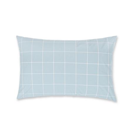 Manor Campodolcino Federa Flanella Fantasia a Quadri  