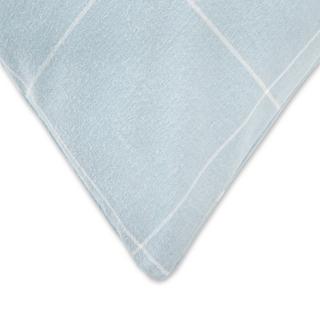 Manor Campodolcino Federa Flanella Fantasia a Quadri  