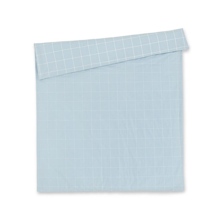 Manor Campodolcino Housse de couette en flanelle à carreaux  