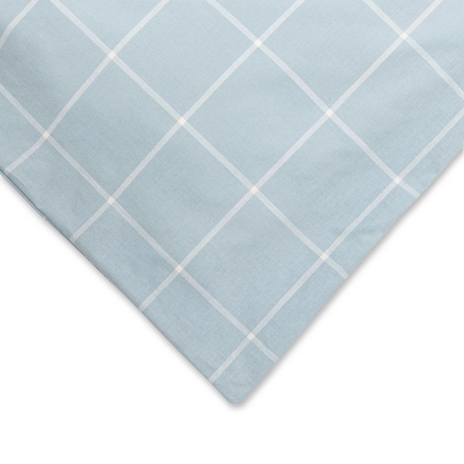 Manor Campodolcino Housse de couette en flanelle à carreaux  