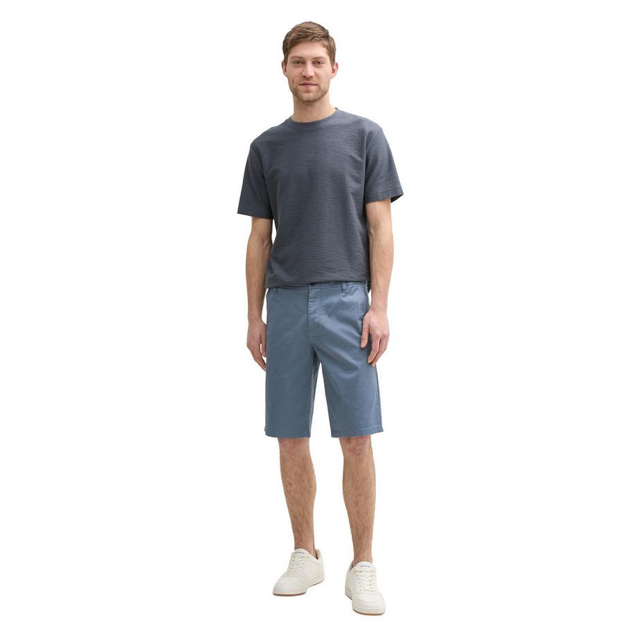 TOM TAILOR Slim Chino Shorts Strukturiert  