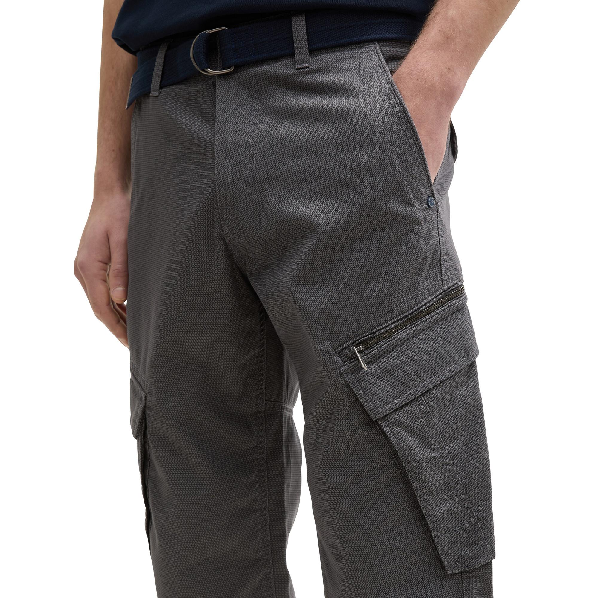 TOM TAILOR TTMAX Overknee Cargo Shorts mit Gürtel  