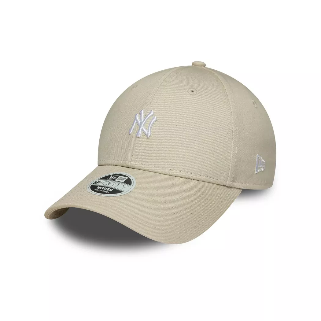 New Era Casquette Mlb New York Yankees Mini Logo 9forty Light Beige One Size unisex