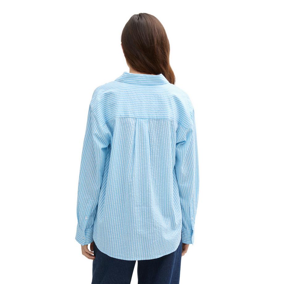 TOM TAILOR Denim  Chemise, manches courtes 