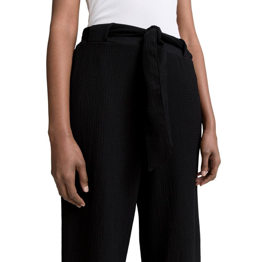 TOM TAILOR Denim Pantalon Culotte Rayé Jacquard  
