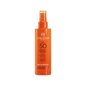 Lait spray bronzant hydratant SPF 50