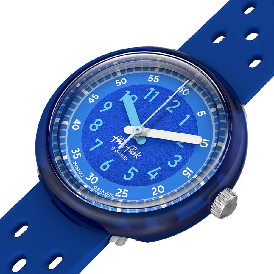 flik-flak FIZZ IN BLUE Horloge analogique 