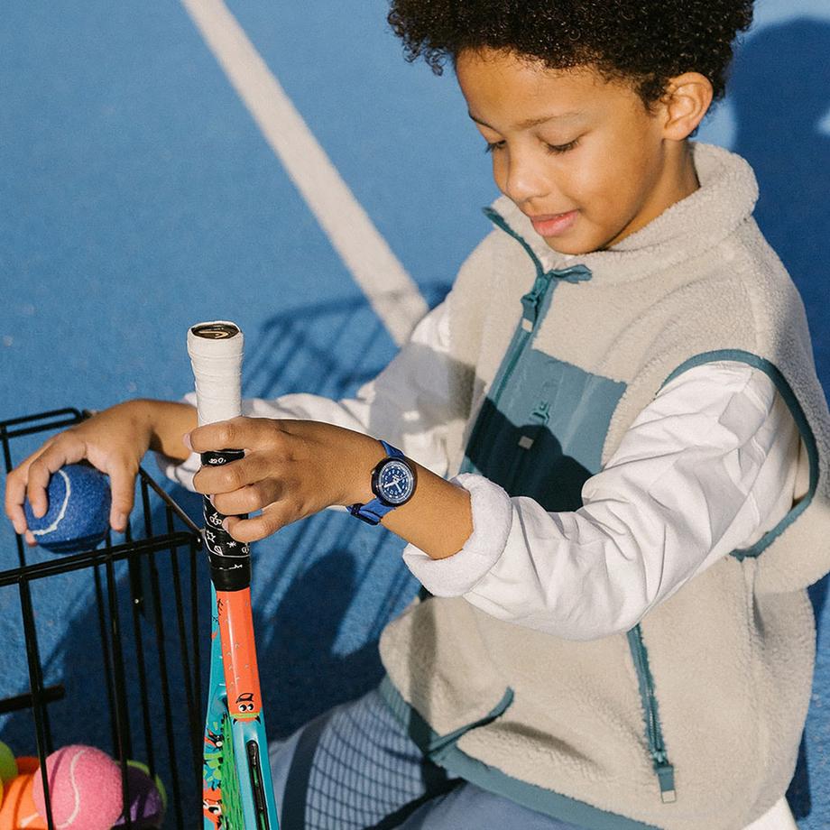 flik-flak FIZZ IN BLUE Horloge analogique 