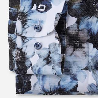 OLYMP Body Fit Chemise Business Motif Floral  