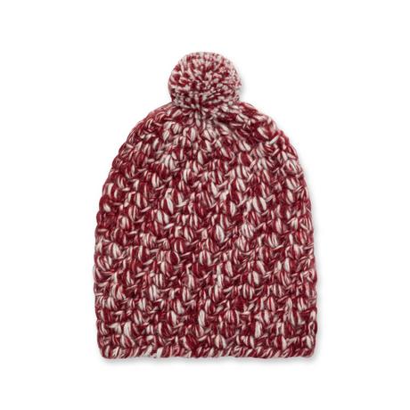 Manor Woman Berretto Lavorato a Maglia con Pompon  