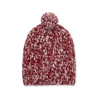 Manor Woman Berretto Lavorato a Maglia con Pompon  