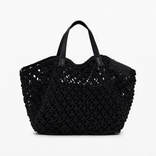 Desigual Mini Borsa a Tracolla all'Uncinetto  