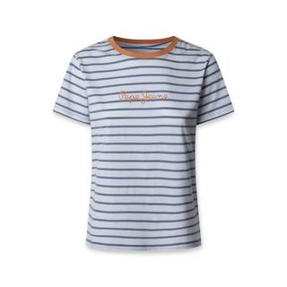Pepe Jeans London ELBA Gestreiftes Slim Fit T-Shirt  