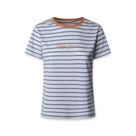 Pepe Jeans London ELBA Gestreiftes Slim Fit T-Shirt  
