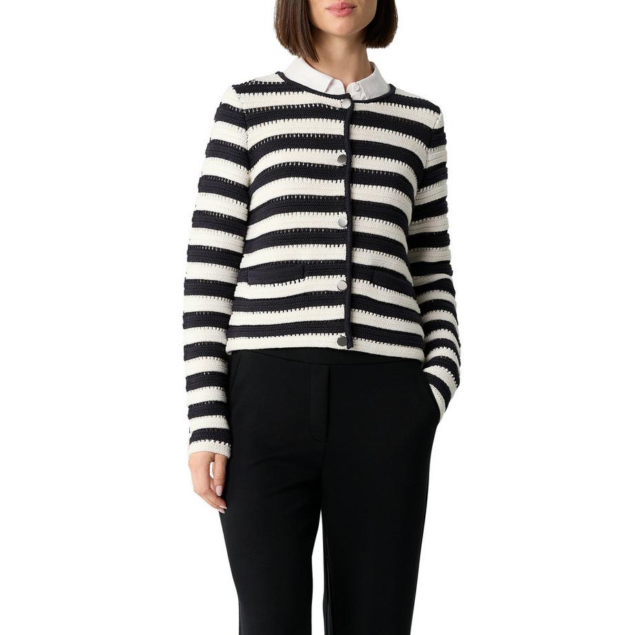 Lange Strickjacke, langarm