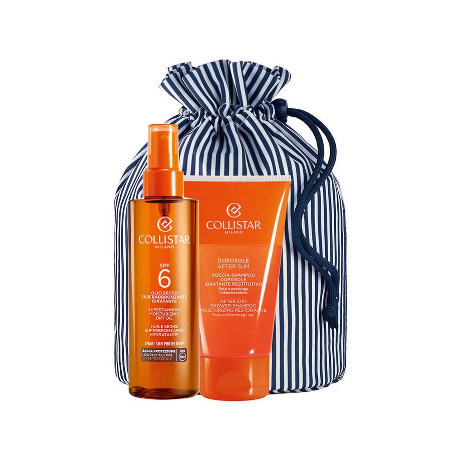 COLLISTAR  Cofanetto olio secco superabbronzante idratante SPF 6 