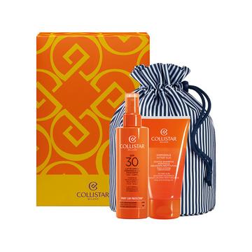 Geschenkset bräunende feuchtigkeitsspendende Spray-Sonnenmilch LSF 30 200 ml