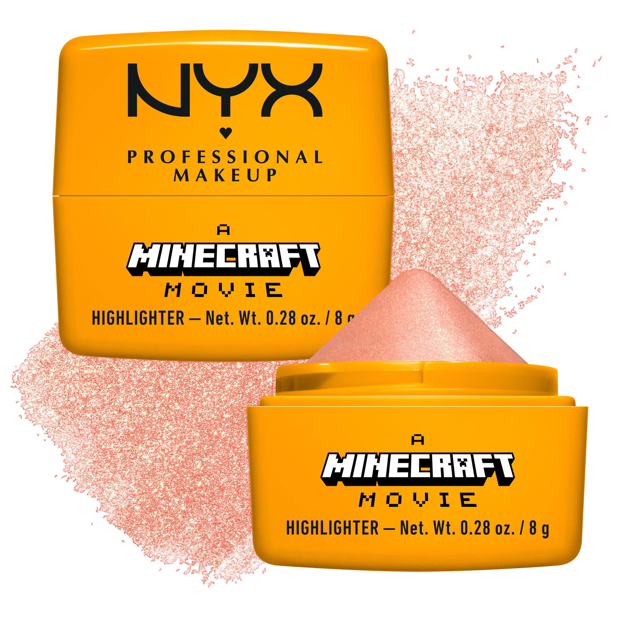 NYX-PROFESSIONAL-MAKEUP  A Minecraft Movie Rare Highlight Balm 