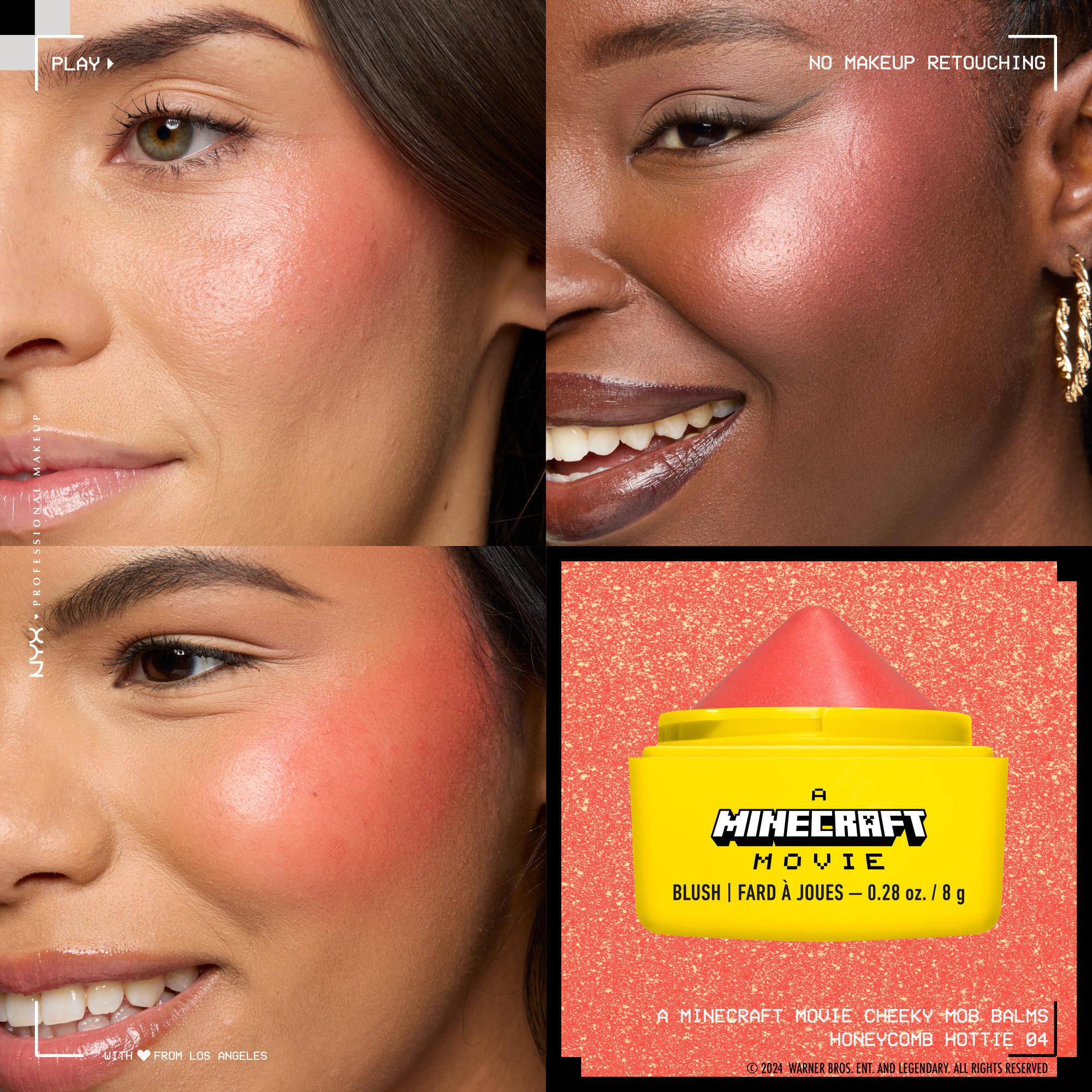 NYX-PROFESSIONAL-MAKEUP  A Minecraft Movie Cheeky Mob Balm  