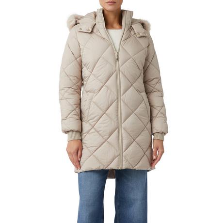 Comma Parka trapuntato con cappuccio  