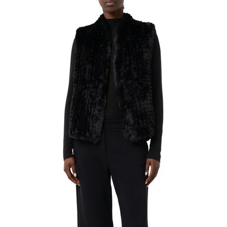 Comma Faux Fur Weste  