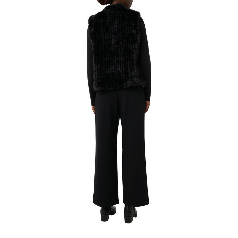 Comma Veste Fausse Fourrure  