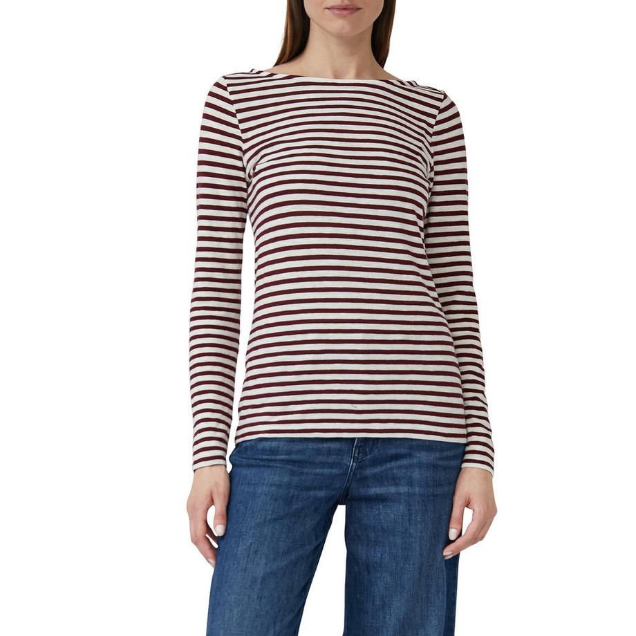 S. Oliver Red Label T-shirt Rayé Manches Longues  