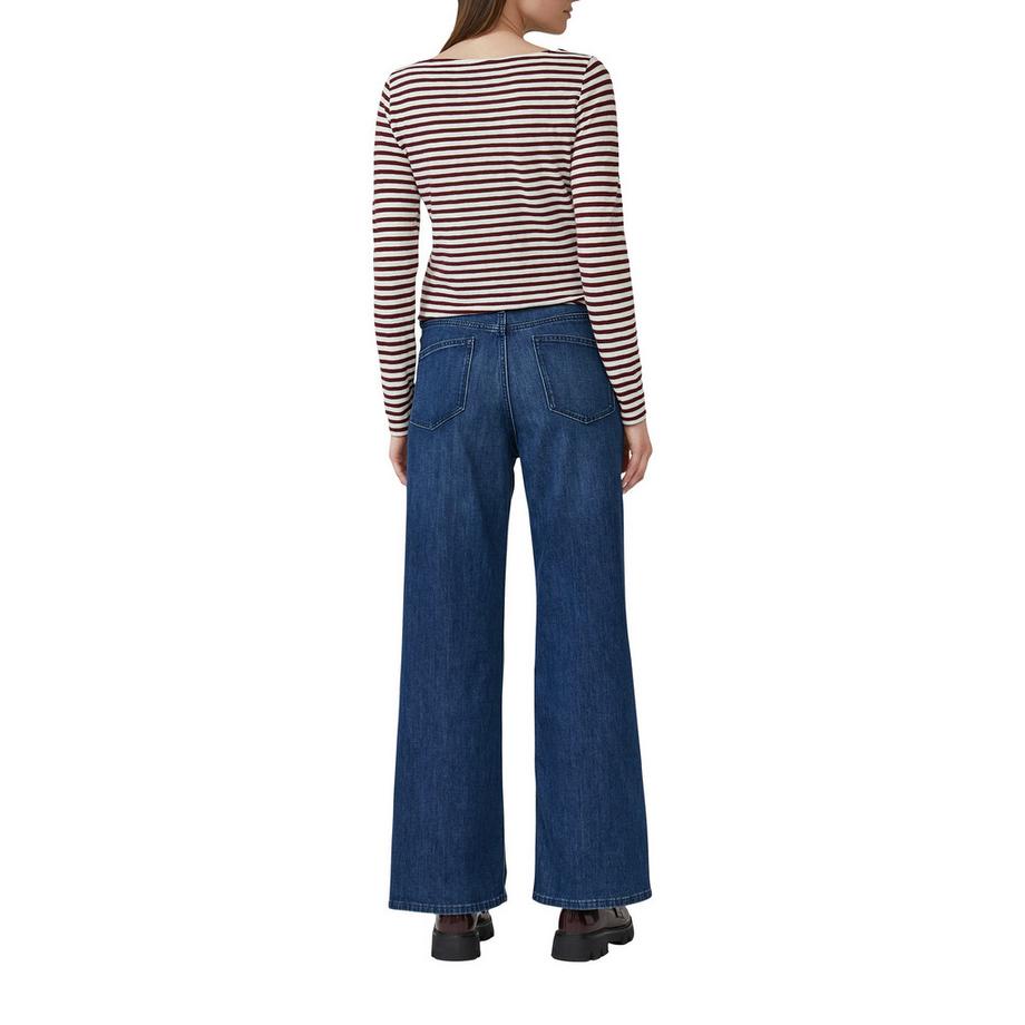 S. Oliver Red Label T-shirt Rayé Manches Longues  