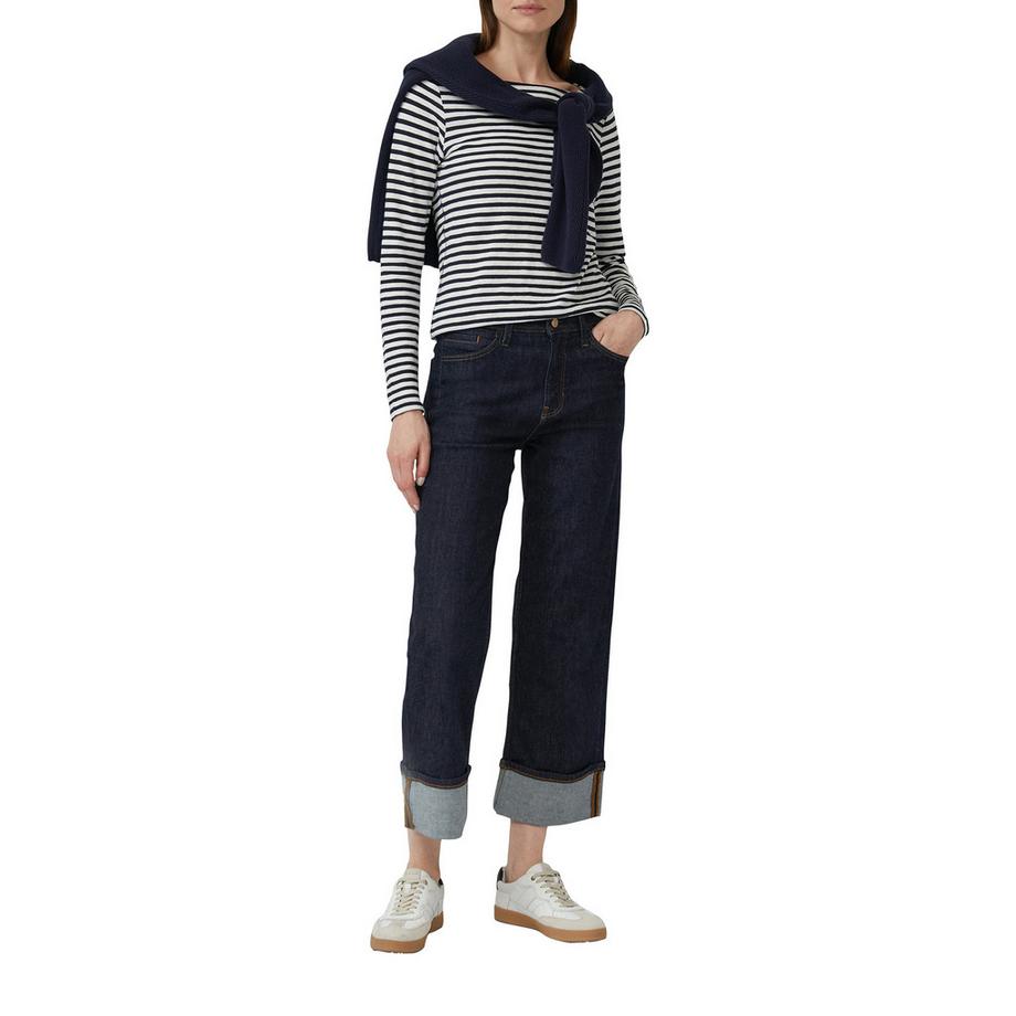 S. Oliver Red Label Gestreiftes Langarmshirt  