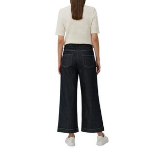 S. Oliver Black Label Suri High Rise Wide Leg Cropped Jeans  