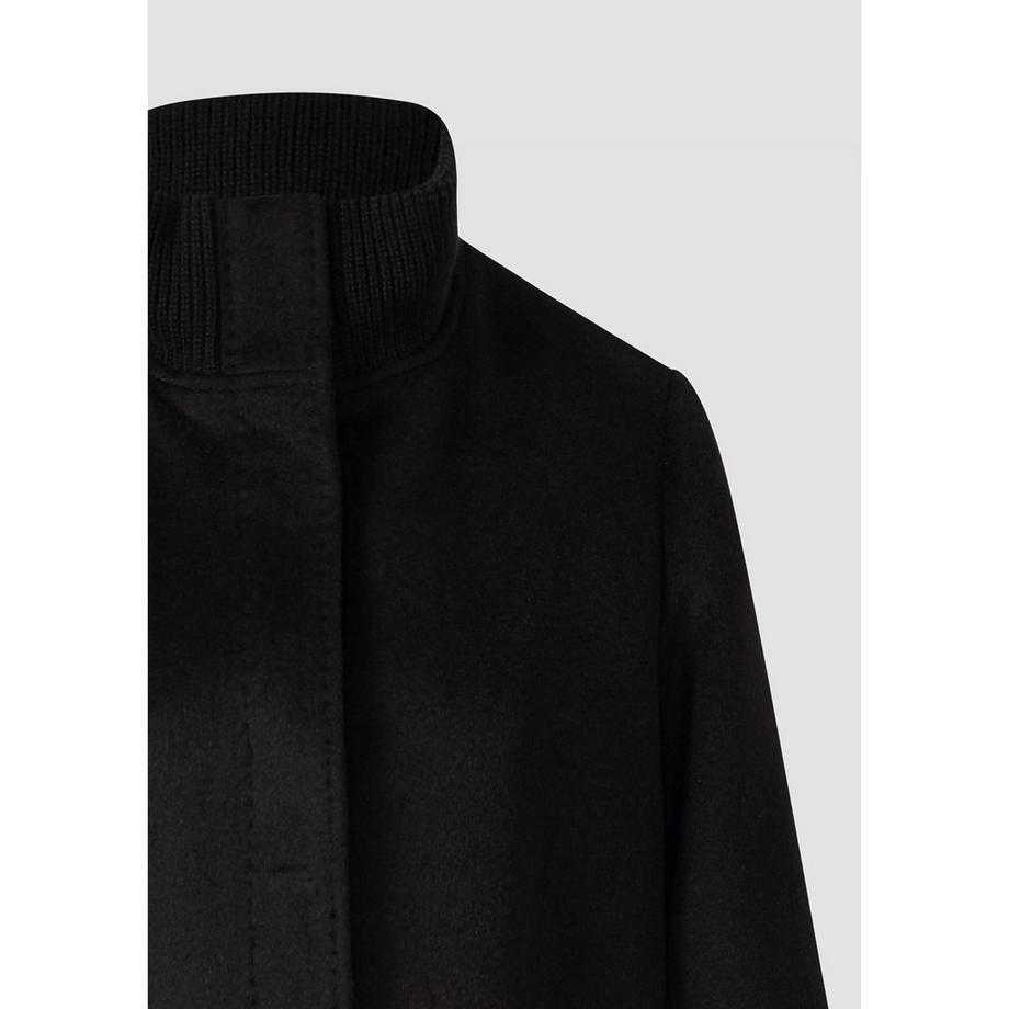 S. Oliver Black Label Jacke mit Rippkragen und Bündchen  