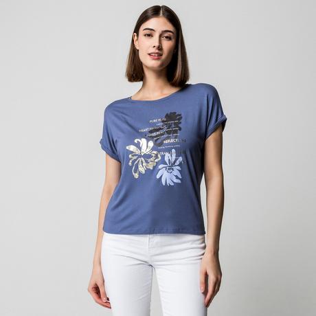 S. Oliver Red Label T-Shirt Blumendruck  