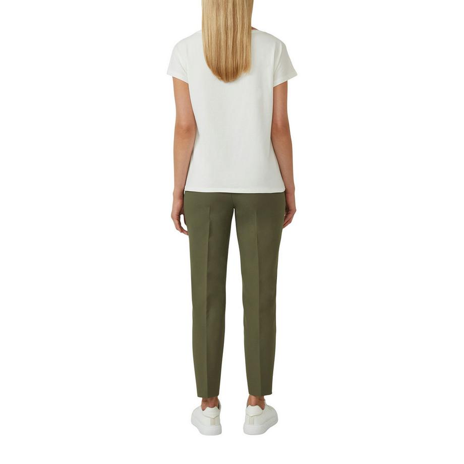 S. Oliver Black Label Relaxed Fit T-Shirt mit Pailletten-Applikation  