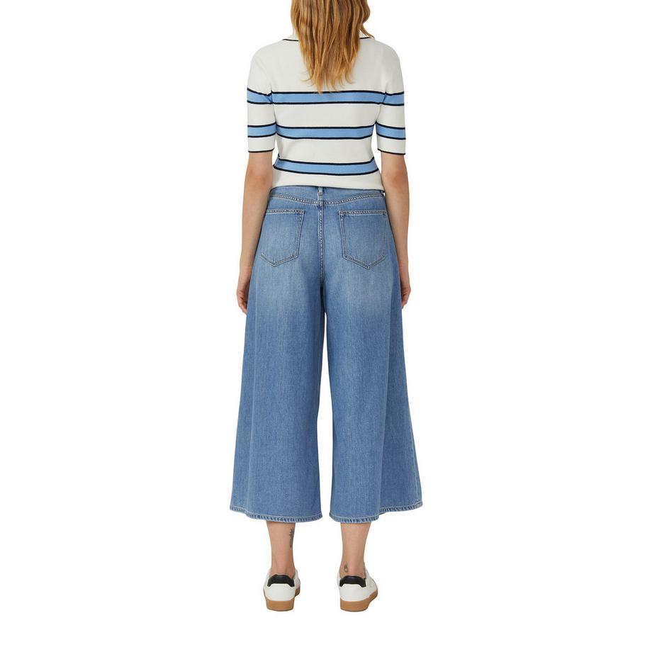 S. Oliver Red Label Jeans cropped a gamba larga  