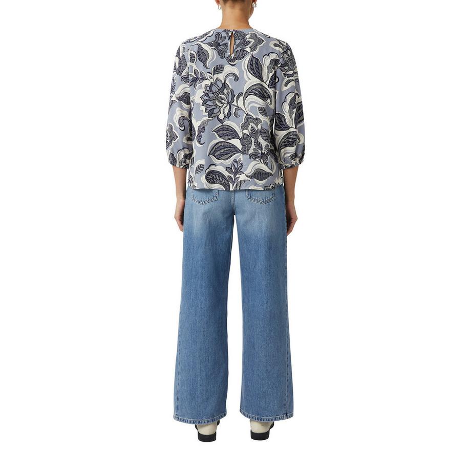 Comma Bluse mit Blumenmuster  