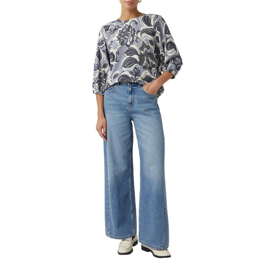 Comma Bluse mit Blumenmuster  