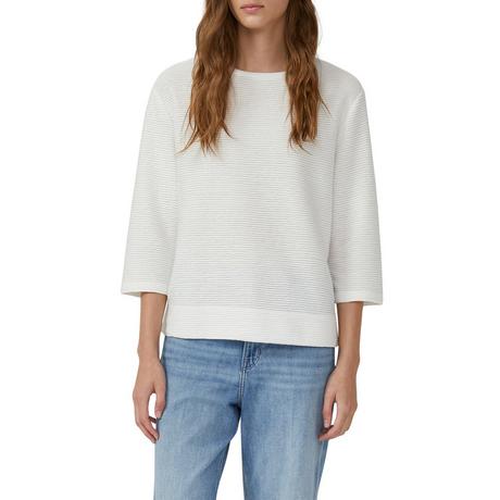 S. Oliver Red Label Strukturiertes 3/4 Arm Sweatshirt  