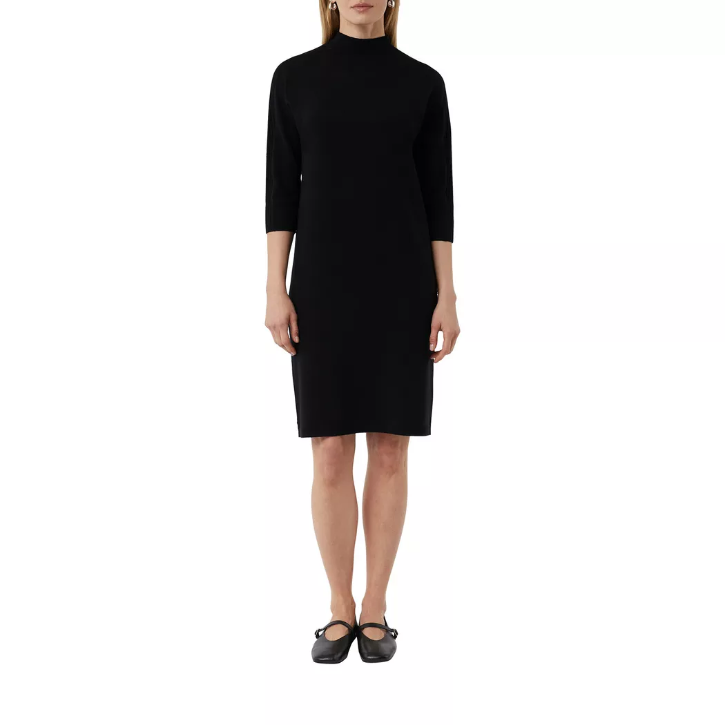 Comma - Kleid, für Damen, Black, Größe 44