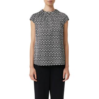 Comma Chemisier Motif Géométrique  