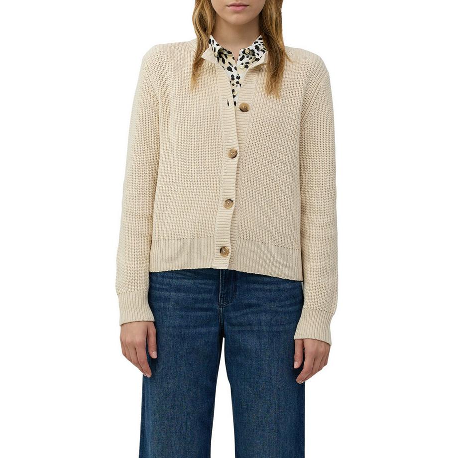 Veste longue en tricot, manches longues