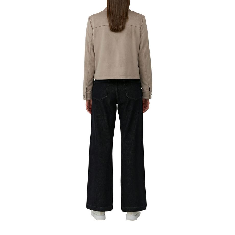 S. Oliver Black Label Veste Aspect Daim  