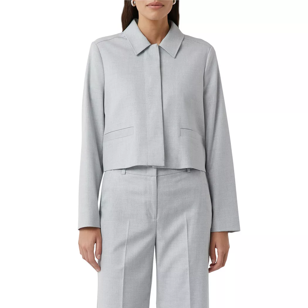 Comma - Jacke, für Damen, Anthrazit, Größe 44
