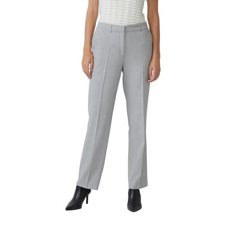 S. Oliver Black Label Pantaloni da Abito Vita Alta Vestibilità Dritta  