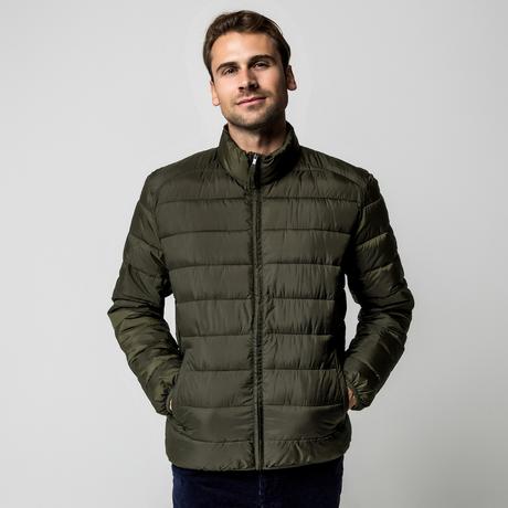 Manor Man Wattierte Jacke ohne Kapuze  