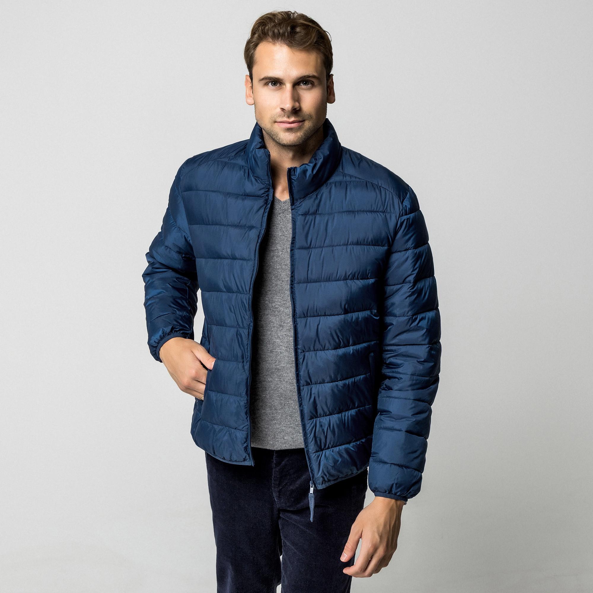 Manor Man Wattierte Jacke ohne Kapuze  